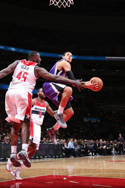 Ray McCallum, Sacramento Kings, in azione contro i Washington Wizards (Getty Images)